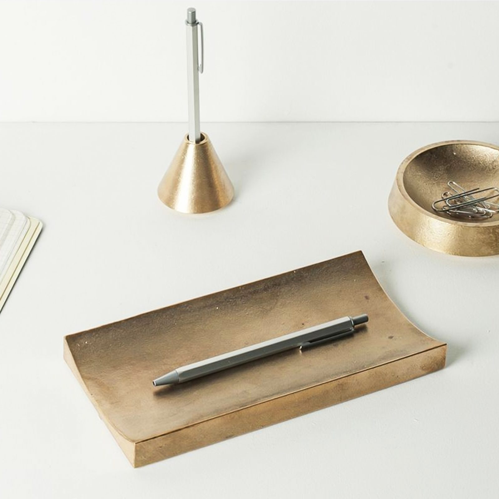 Brass Pen Tray - Gessato Design Store