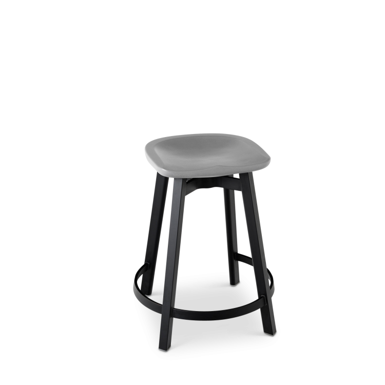 Su Counter Stool, Plastic Seat