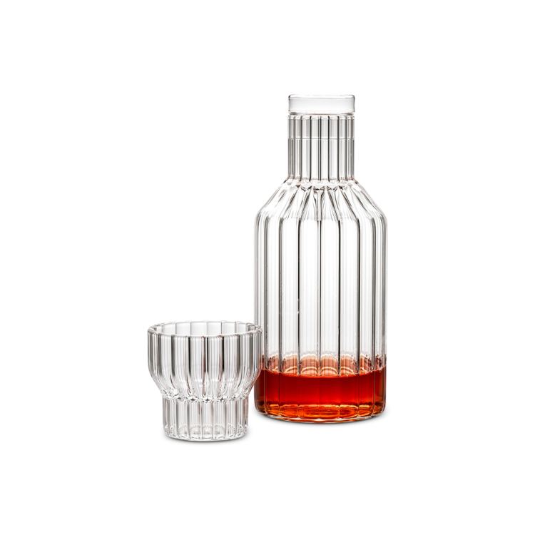 Boyd Bedside Carafe with Small Glass