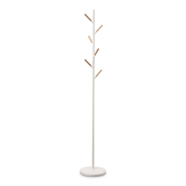 Plain Coat Hanger, White - Gessato Design Store