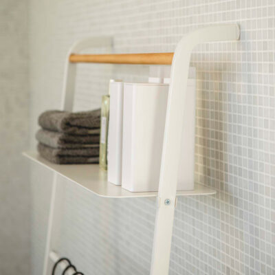 tower-leaning-ladder-with-shelf-white-5