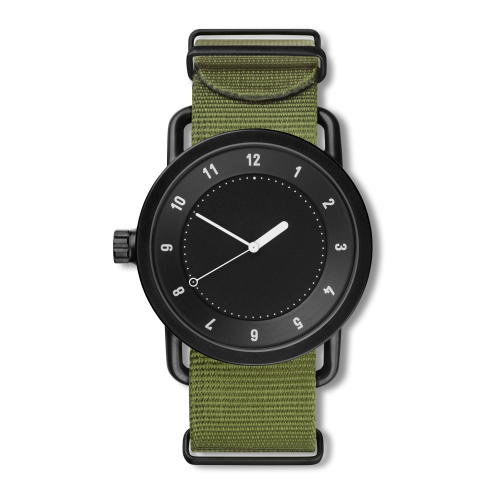 no-1-black-green-nylon-wristband