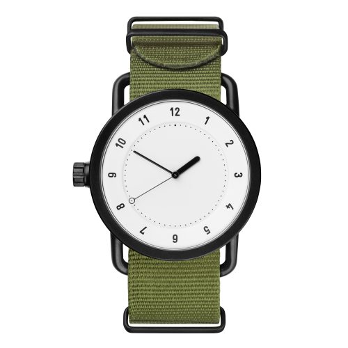 no-1-white-green-nylon-wristband