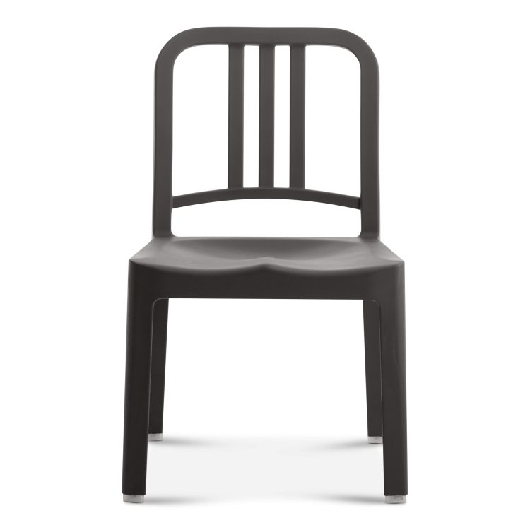 111 Navy Mini Chair, Charcoal
