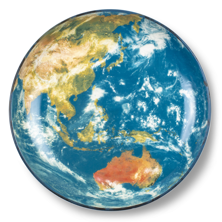 Cosmic Diner Earth Asia Tray