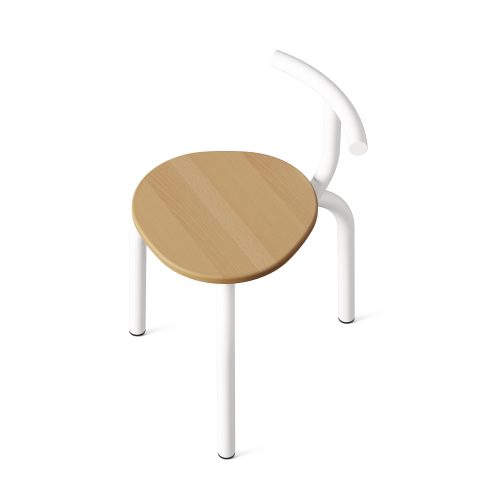 Ogle Chair, White - Gessato Design Store