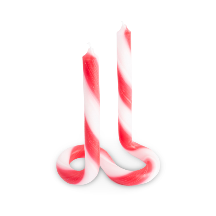 Twist Candle, Candy Cane