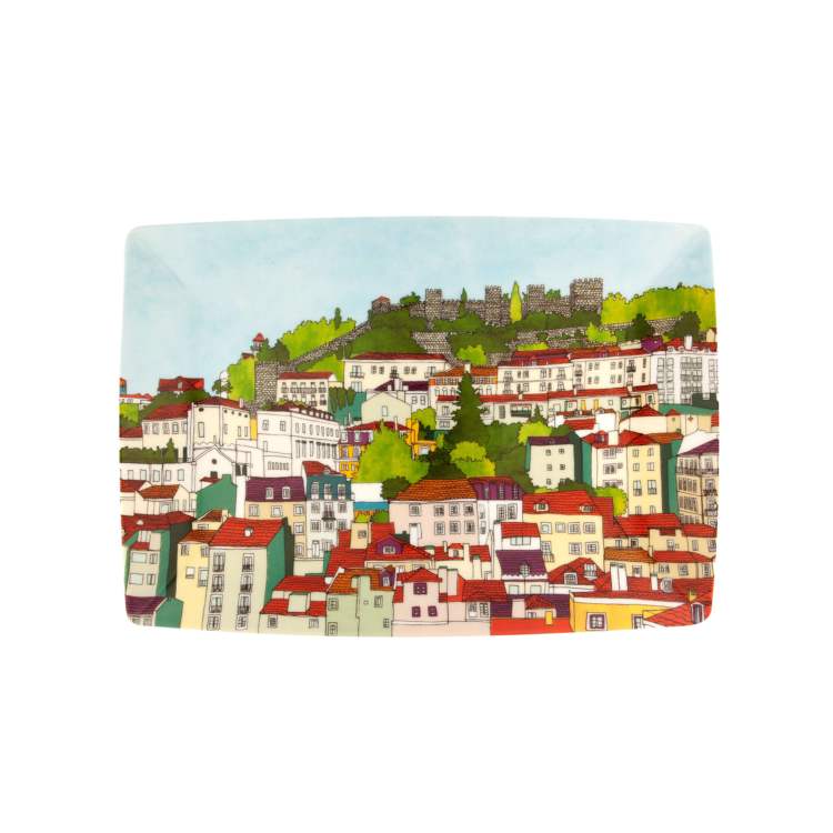 Alma De Lisboa Rectangular Plate