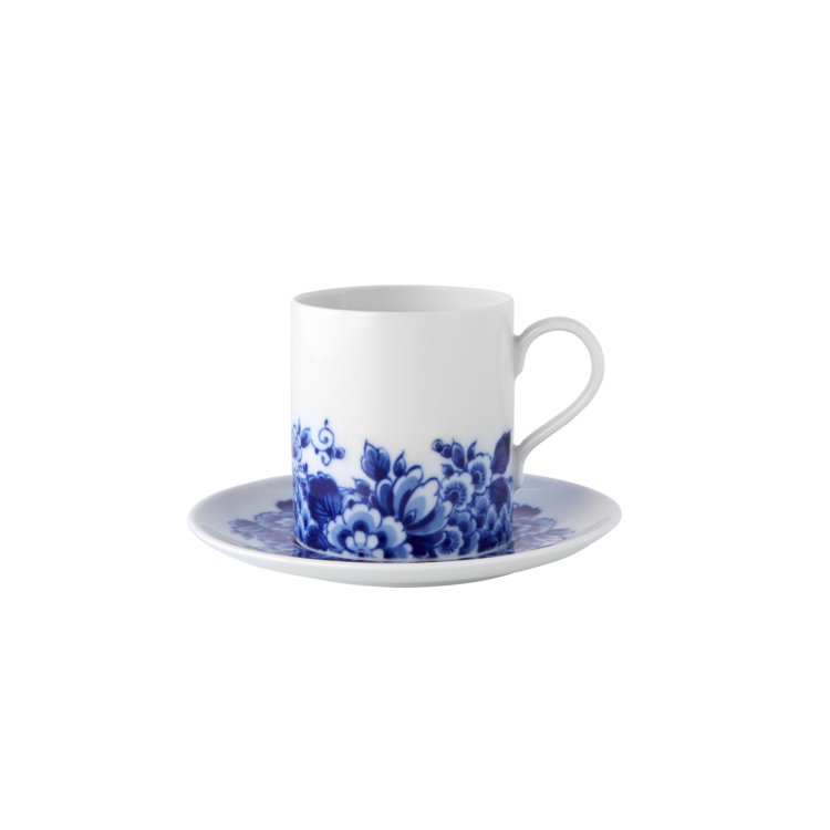 Blue Ming Tea Cup and Saucer