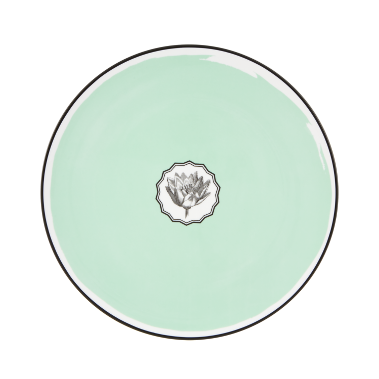 Herbariae Charger Plate Green