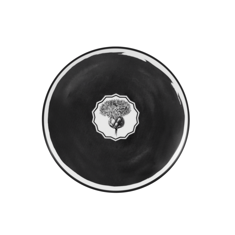 Herbariae Dessert Plate Black