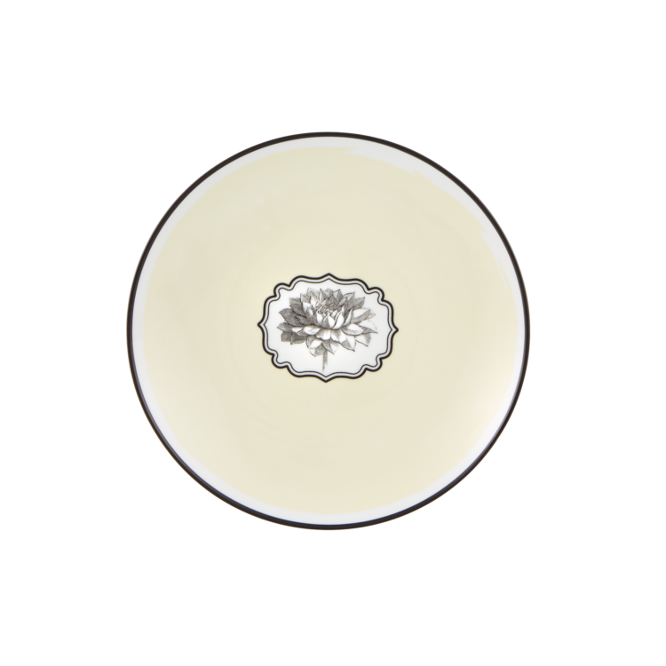 Herbariae Dessert Plate Yellow
