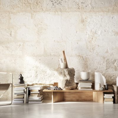 Oblique Bench Black Stained Oak - Gessato Design Store