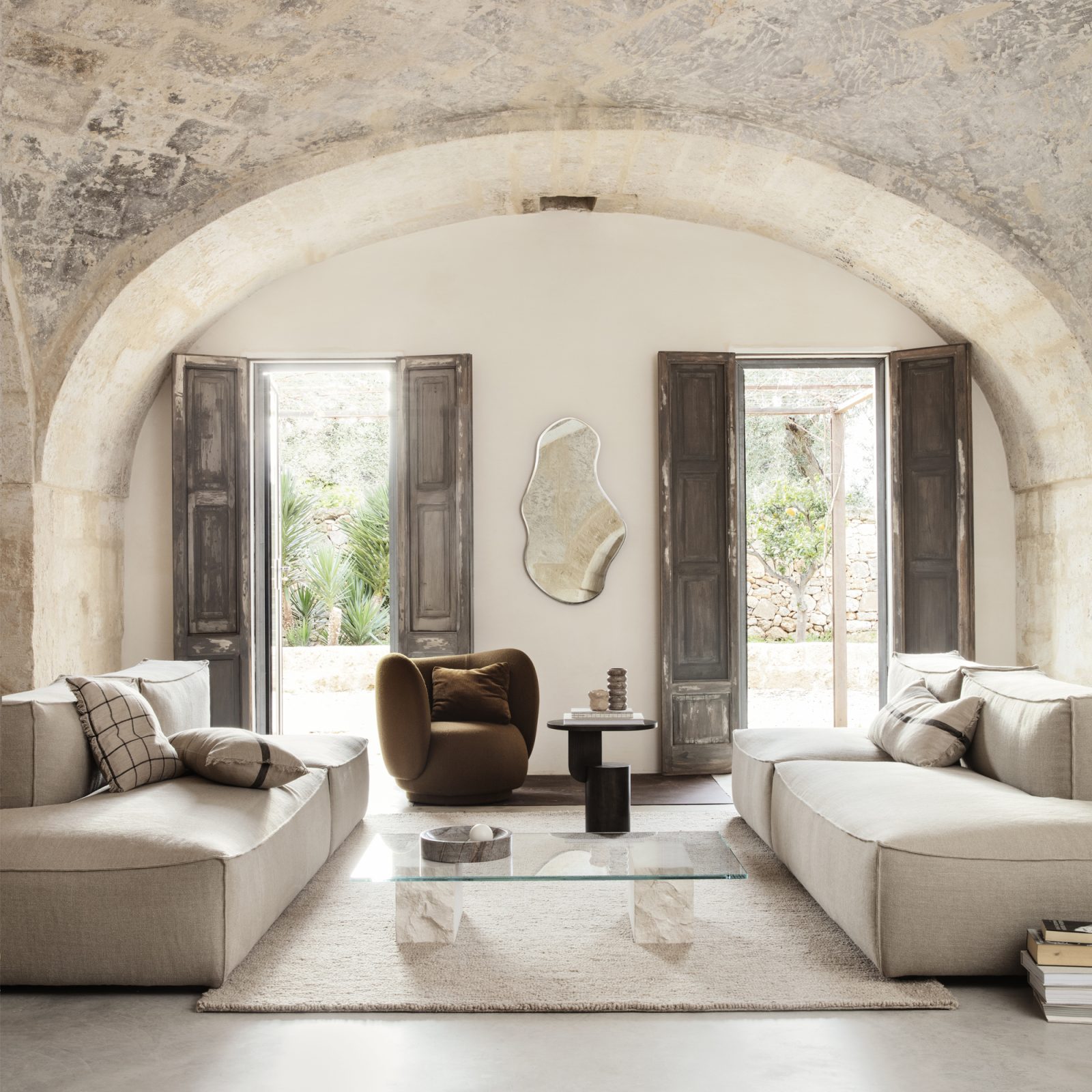 Ferm Living - Pond Mirror Large | Gessato Design Store