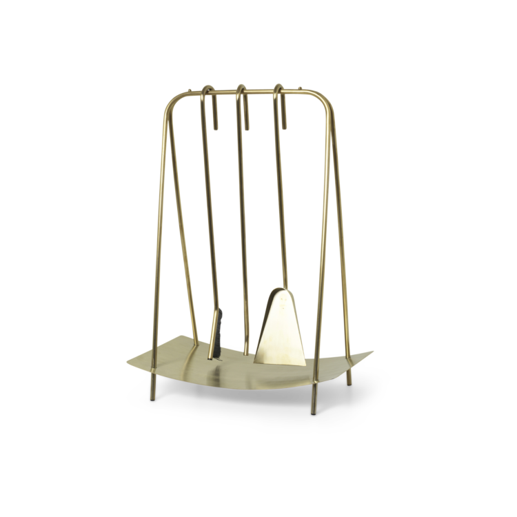 Port Fireplace Tools Brass