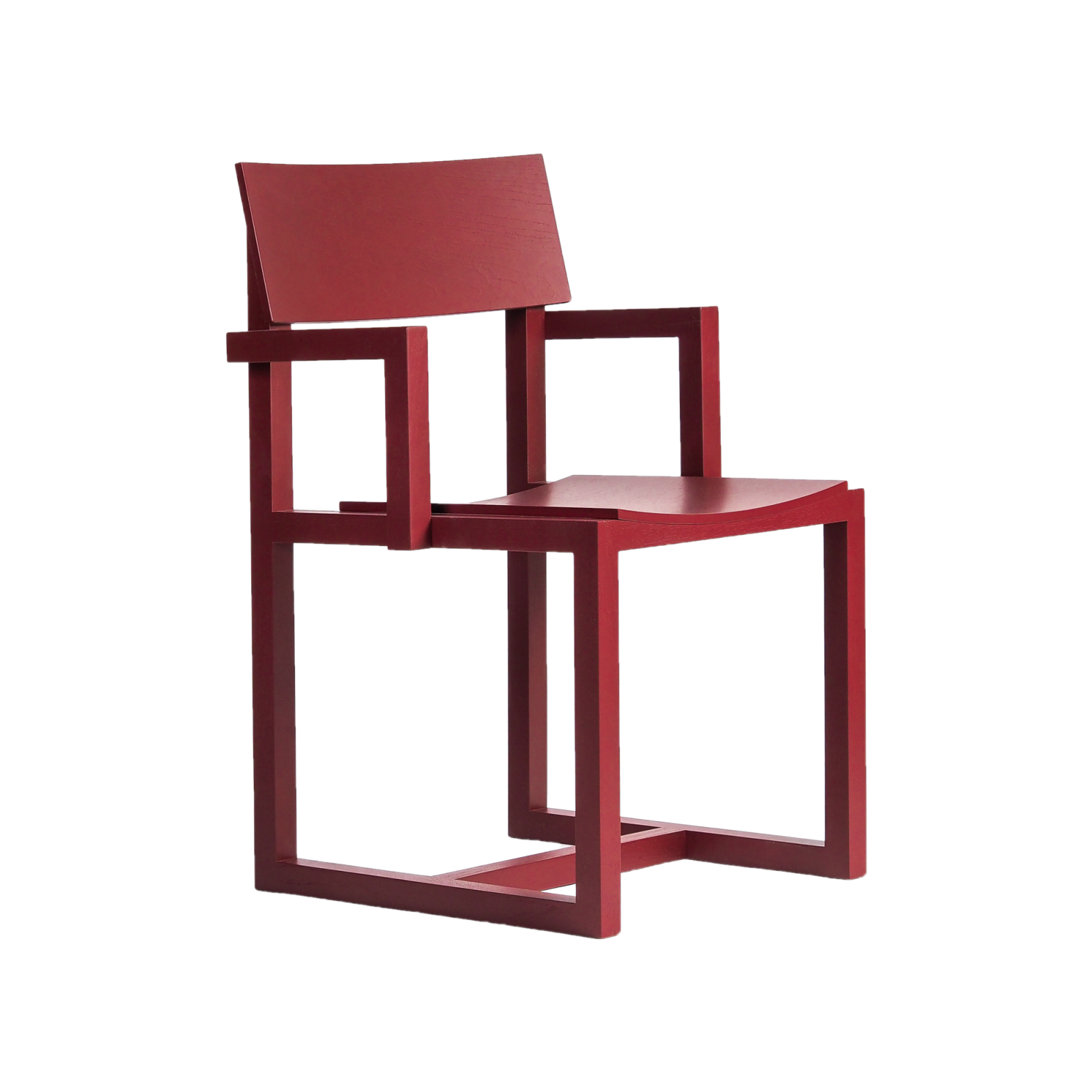 Enest-Armchair- Burgundy