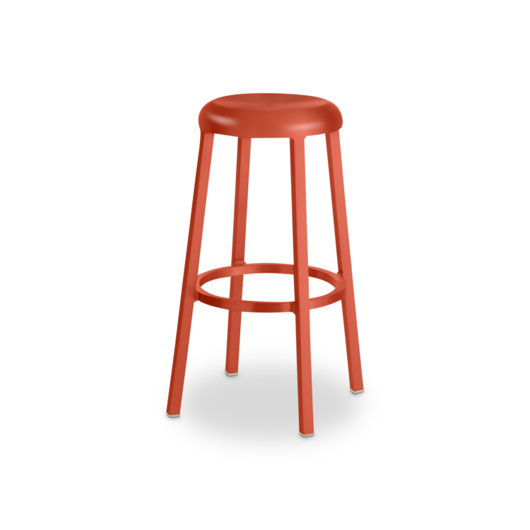 Za Barstool Coral Orange