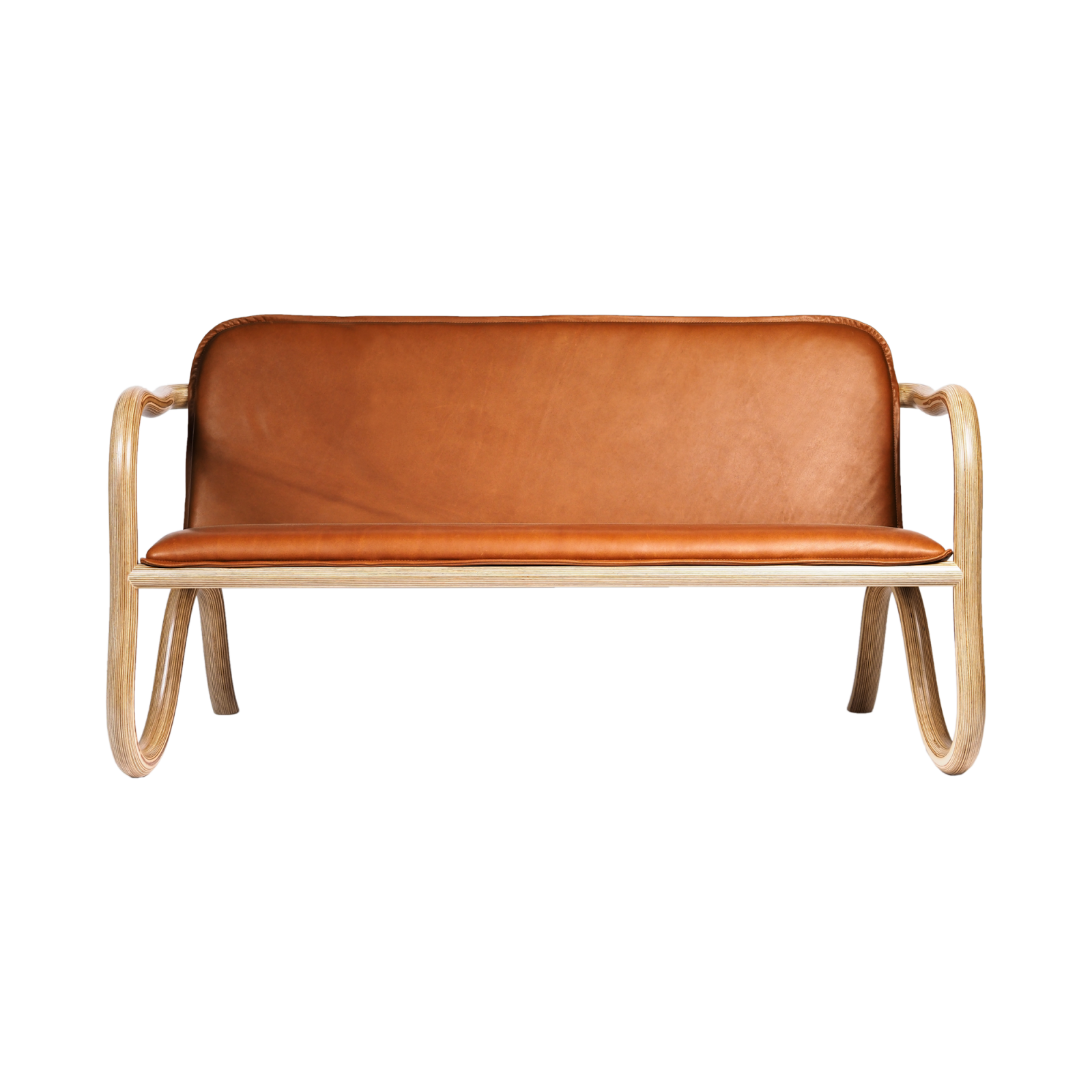 kohlo-two seater-natural oak-cognac leather-1