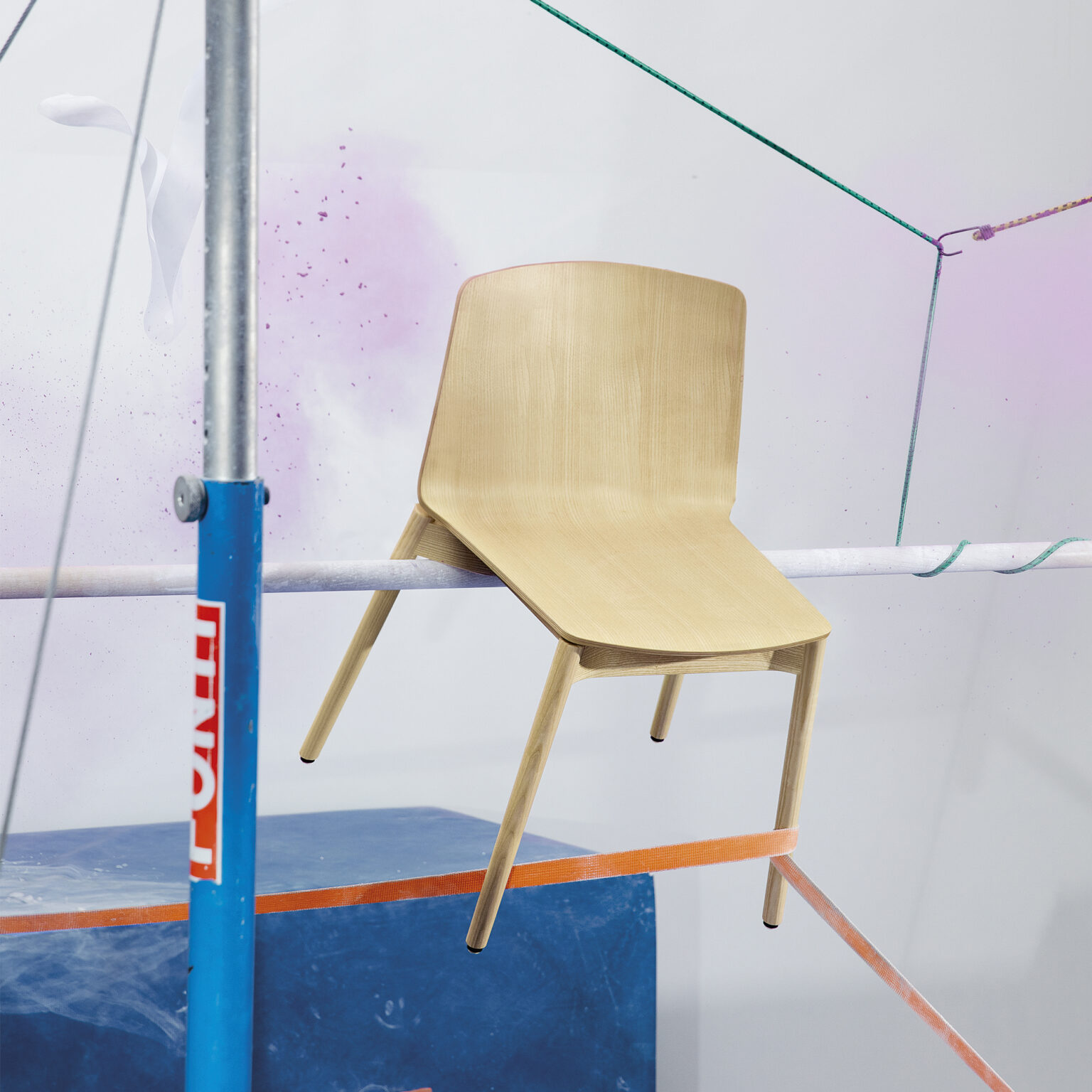Kristalia - Rama Chair, Wooden Legs | Gessato Design Store