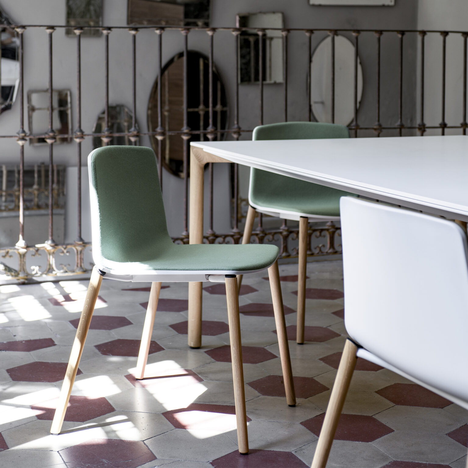 Kristalia - Rama Chair, Wooden Legs | Gessato Design Store