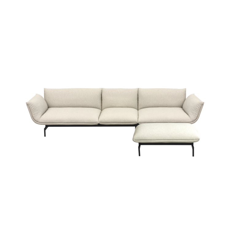 Tenso Sofa System, Linear Chaise Lounge