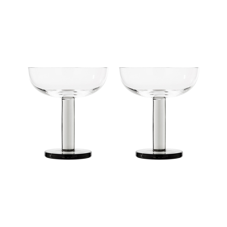 Puck Coupe Glasses, Set of 2