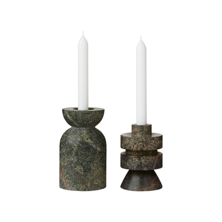 Rock Candleholder, Medium