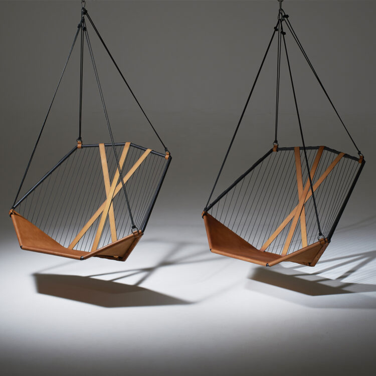Studio Stirling - Sling Angular Hanging Chair | Gessato Design Store
