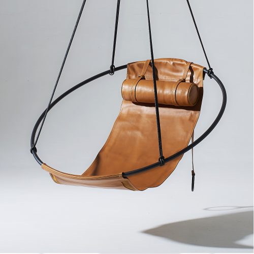 sling-hanging-chair-soft-leather-ochre