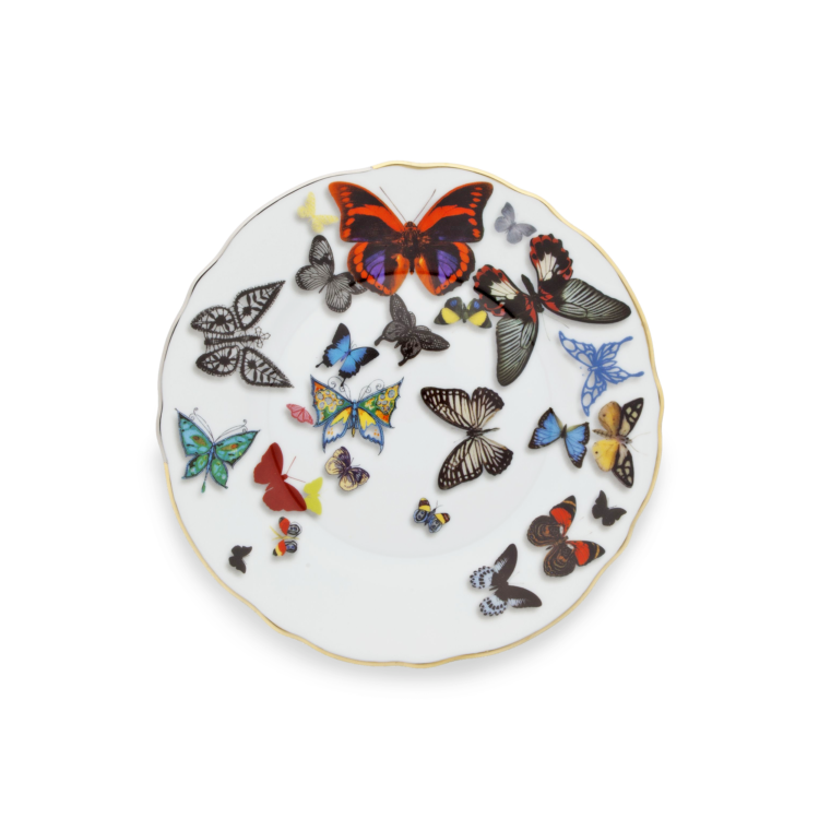Butterfly Parade Bread and Butter Plate
