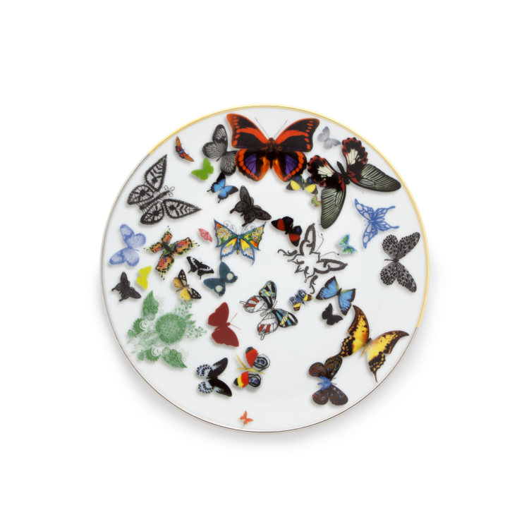 Butterfly Parade Dessert Plate