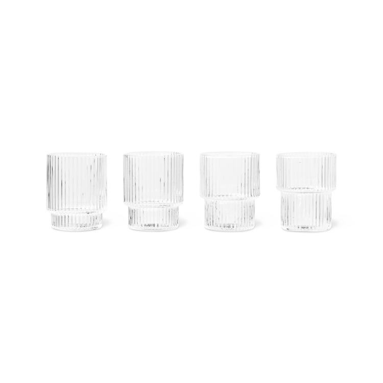 Ripple Shot Glasses, Set of 4