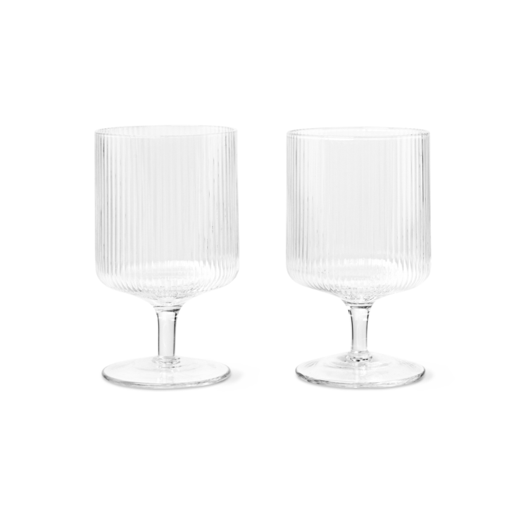 Ripple Wine Glasses, Set of 2