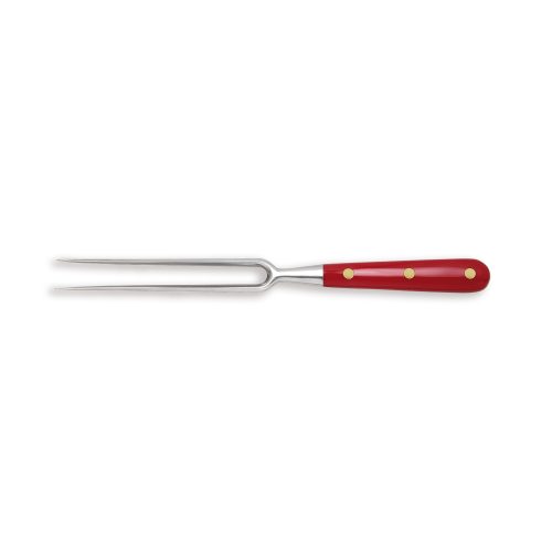 carving-set-fork-red-lucite