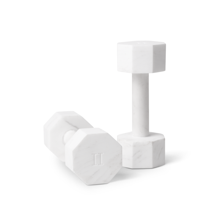 Lvdis 2 Kg Marble Dumbbells, Set of 2