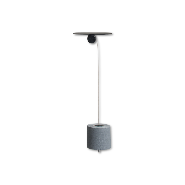 Dot Shelf with Toilet Paper Holder