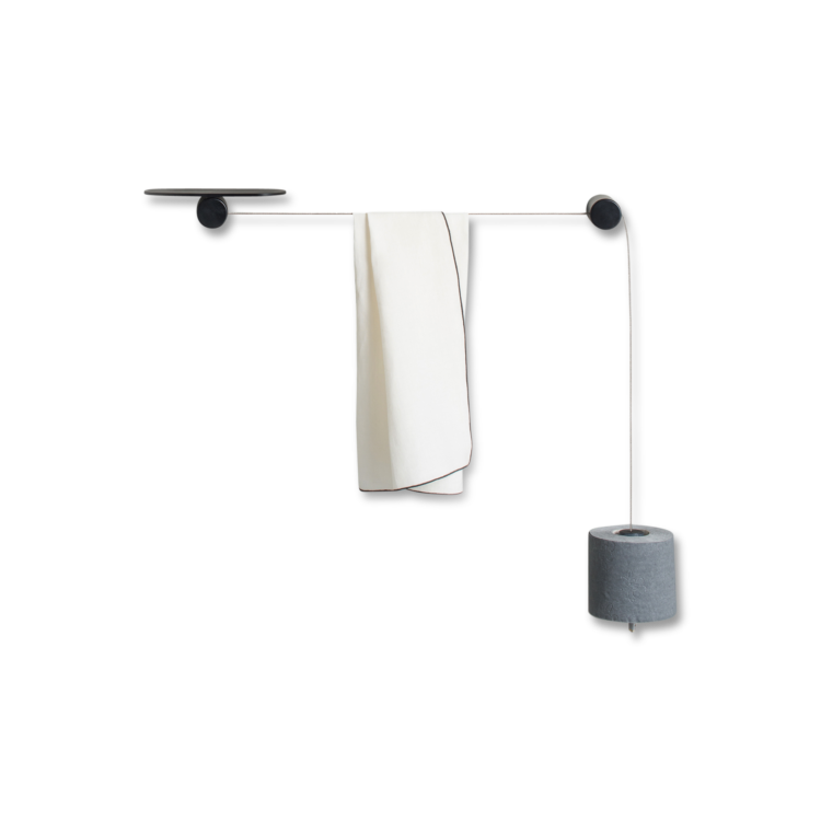 Dot Shelf, Hanger, Holder Set