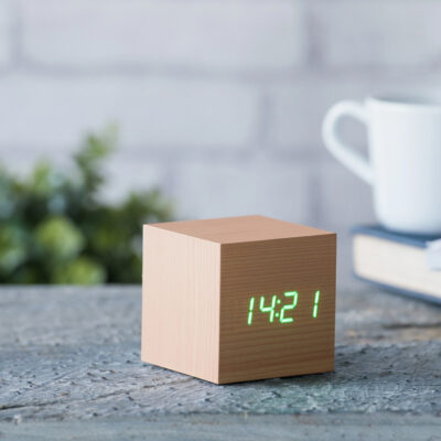 cube-alarm-clock-beech-green