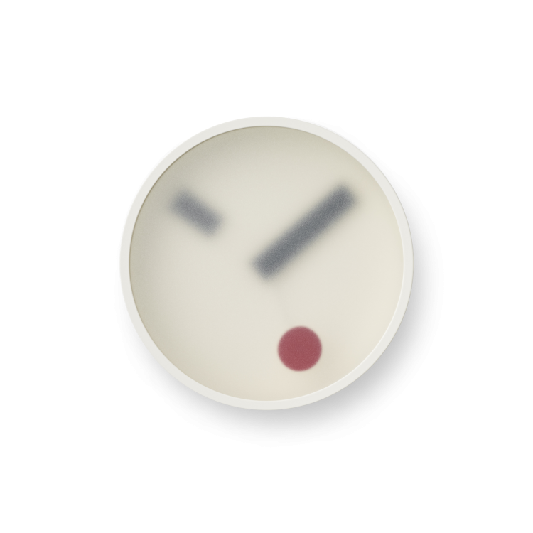 Kehai Wall Clock, White