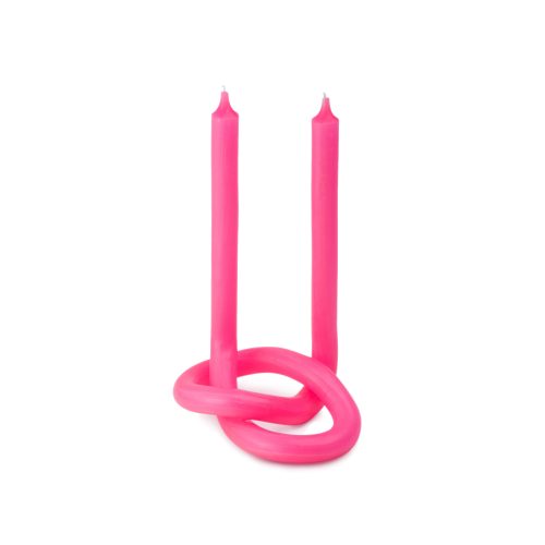 knot-candle-pink