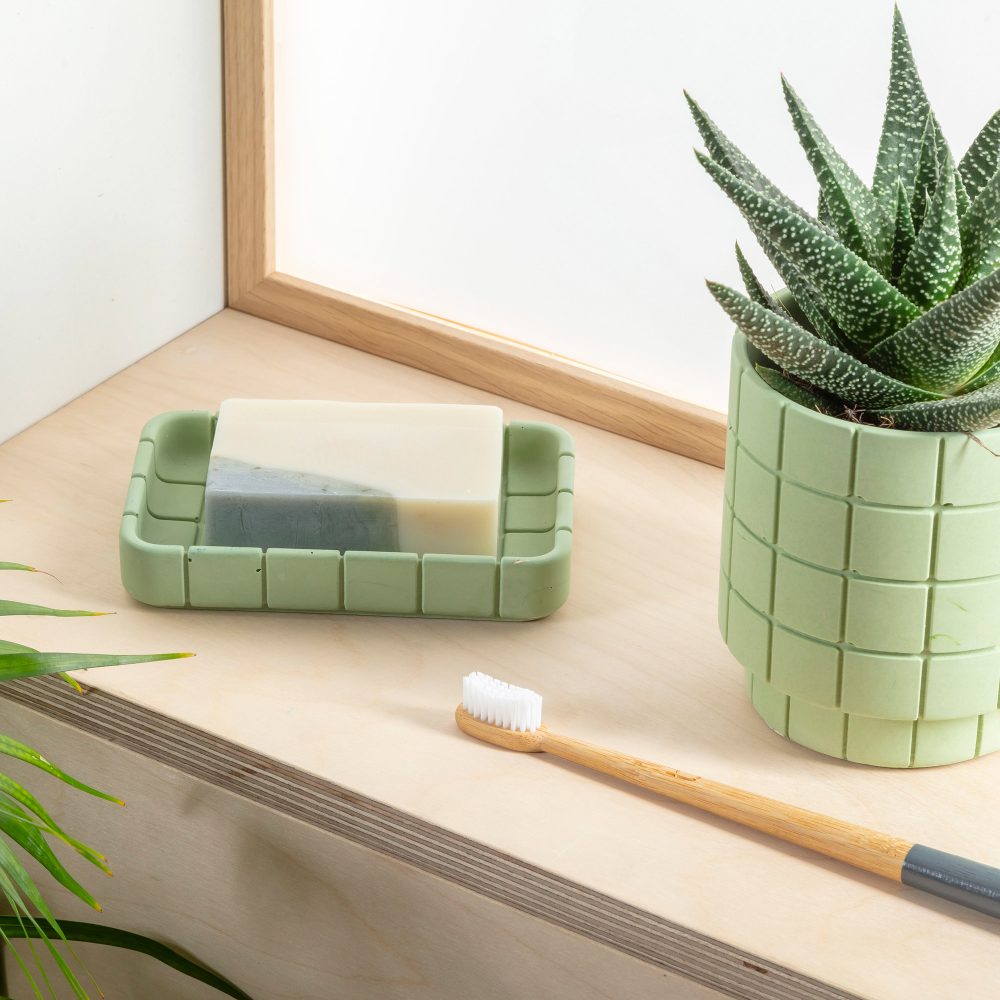 Block - Tile Soap Dish | Gessato Design Store
