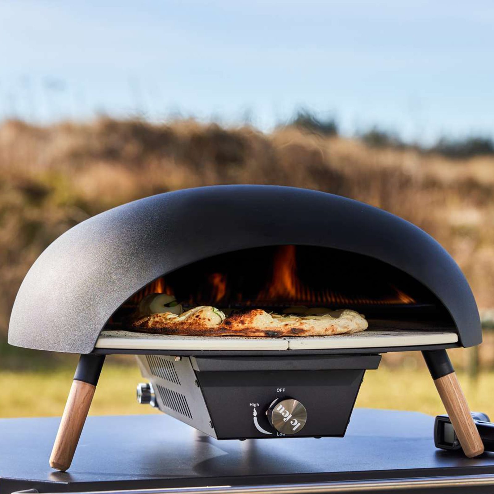 portable fire pizza oven