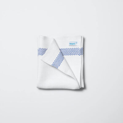 Cotton kitchen towel for baking, white