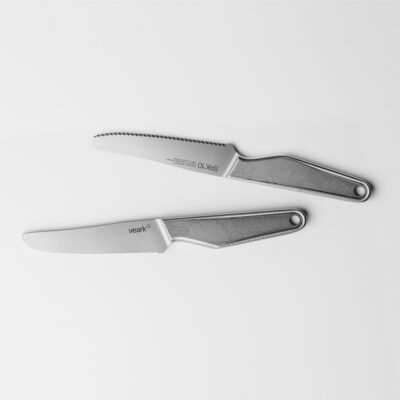 Veark forged serrated knife