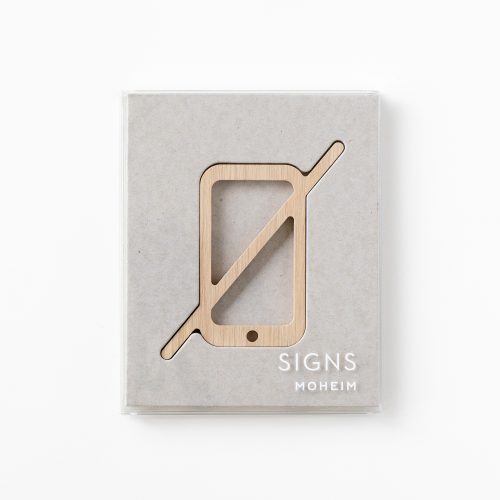 signs-wood-no-phone-oak-pack