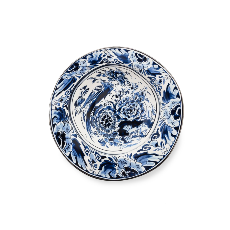 Seletti Classics on Acid – Soup Plate Flower Bird