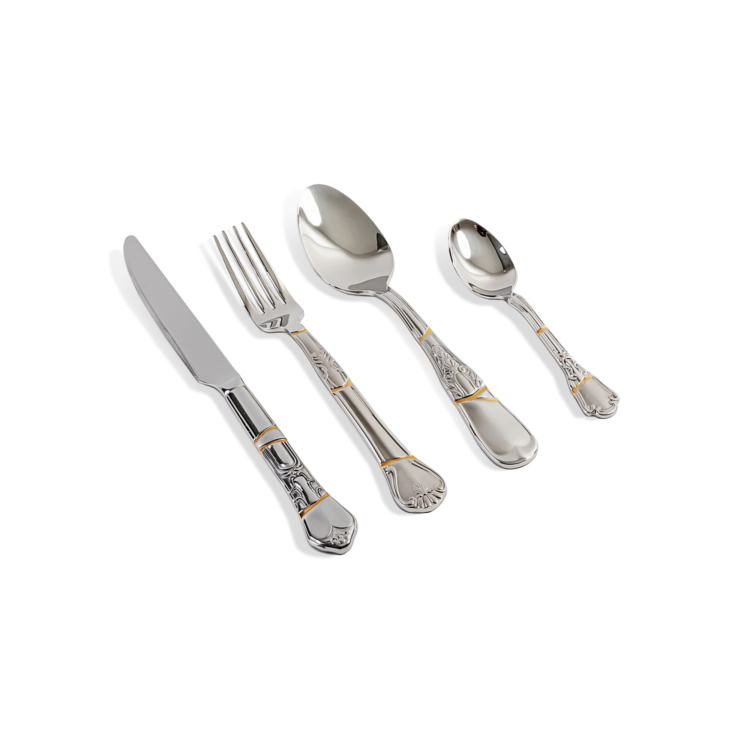Kintsugi Cutlery, Set of 4