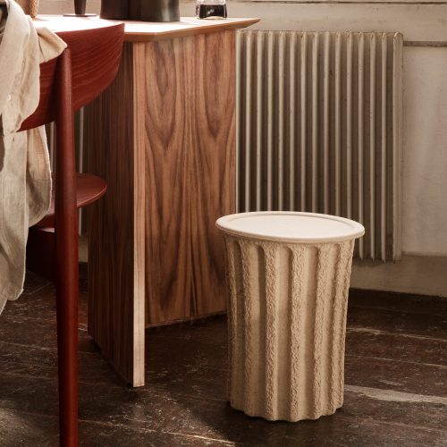 mini desk trash can