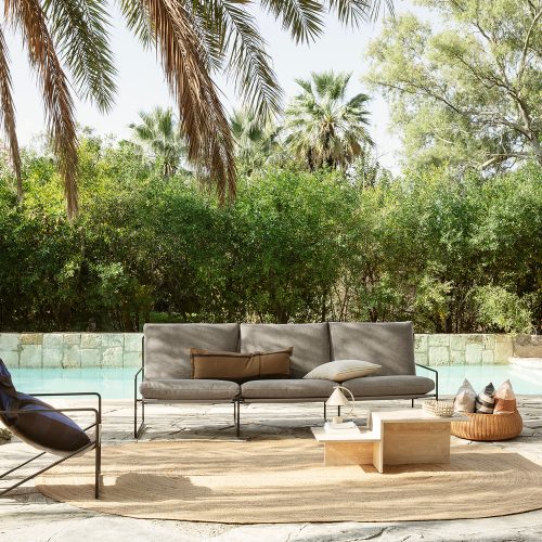 Desert 3-seater Dolce, Outdoor Sofa - Gessato Design Store