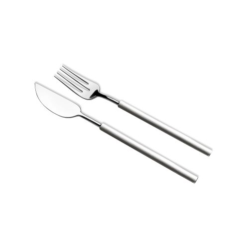 Domo Table Fish Fork + Knife - Gessato Design Store